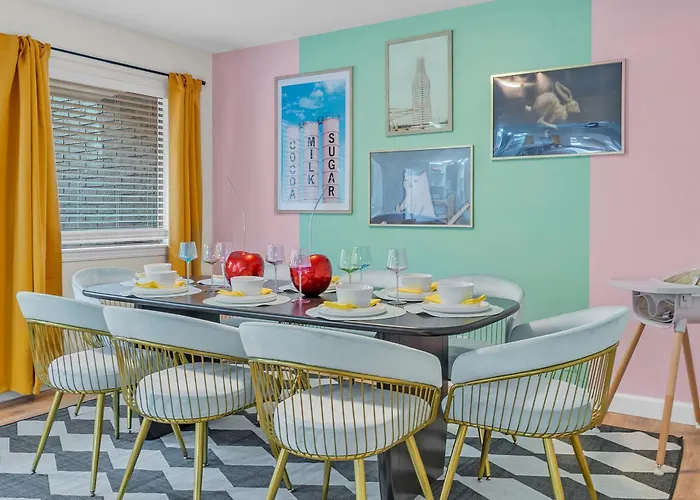Сasa de vacaciones Wes Anderson-theme 5bd - Movie Theater & Pingpong *